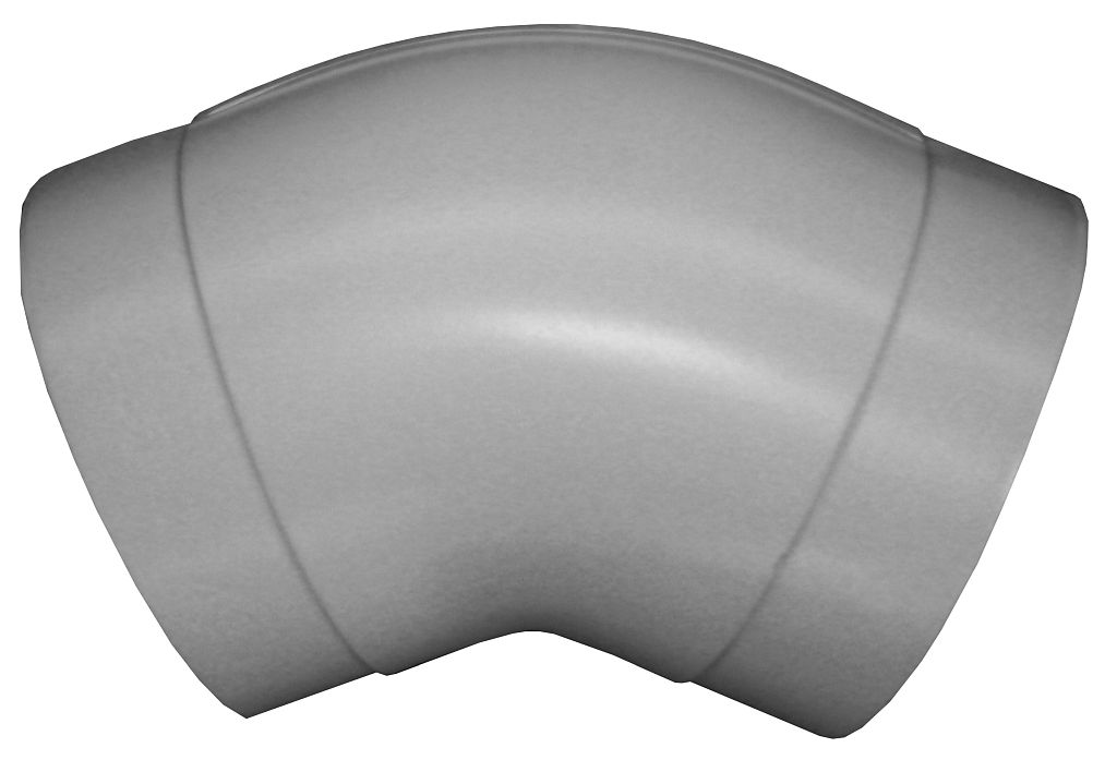 Ekafol 45° 140 mm 60-40 SE Bogen zweiteilig