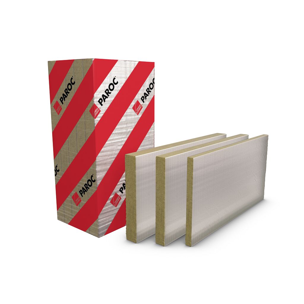 Paroc Hvac Slab Alucoat 100 x 600 x 1200