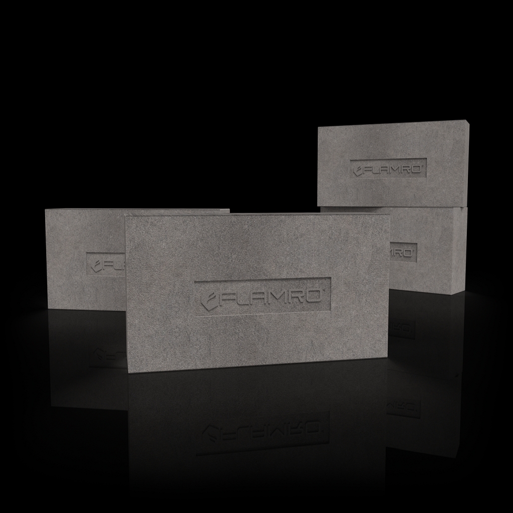 Flamro BSB 230 x 130 x 60 mm vakuumiert Brandschutzstein