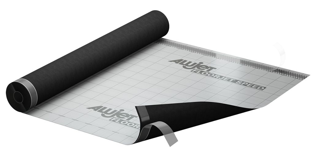 Alujet Floorjet SPEED bitumenfrei extrem robust Abdichtungsbahn Bodenplatten